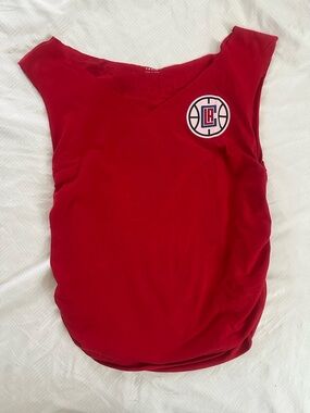 LA Clippers Red Sleeveless Top